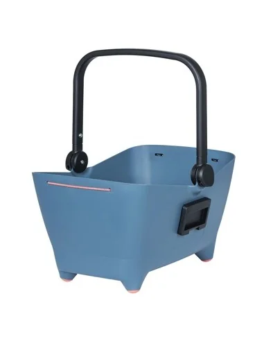 Hondenfietsmand Basil Buddy KF - voorop - 45 x 32 x 22 cm - faded denim