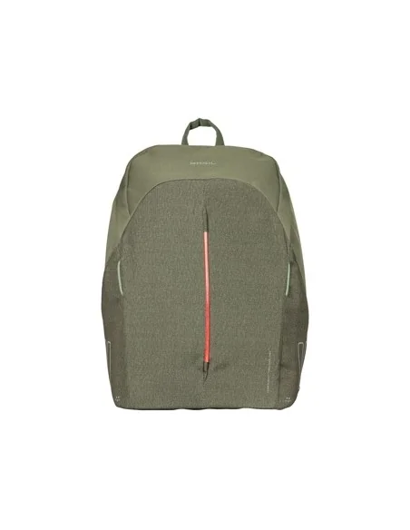 Fietsrugzak voor 13" laptop Basil B-Safe Commuter Nordlicht 13 liter 26 x 13 x 40 cm - olijfgroen