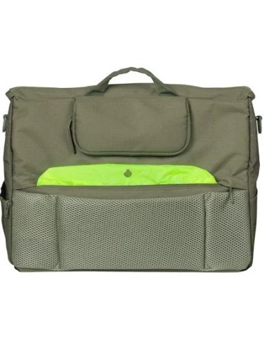 Laptoptas Basil B-Safe Commuter Nordlicht 17 liter 41 x 14 x 32 cm - olijf groen
