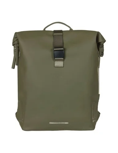 Fietsrugzak Basil SoHo Nordlicht 17 liter 31 x 14 x 37 cm - mosgroen