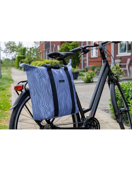 Fietsshopper New Looxs Kota Alma 24 liter - 45 x 18 x 36 cm - blauw