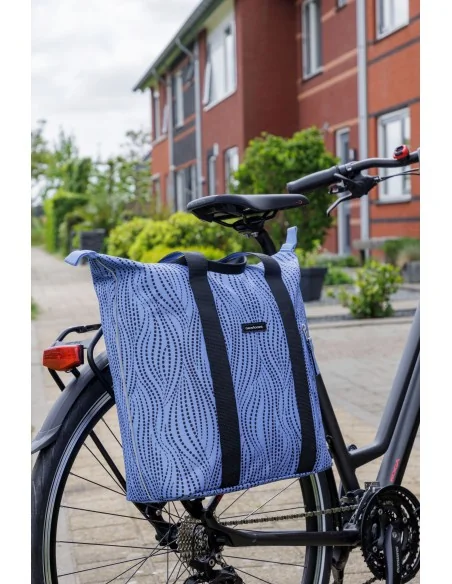 Fietsshopper New Looxs Kota Alma 24 liter - 45 x 18 x 36 cm - blauw