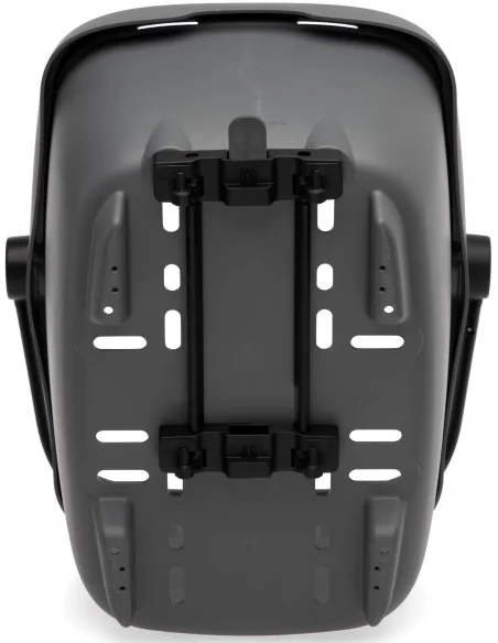 Gerecyclede (honden)fietsmand New Looxs Clipper Racktime - 28 liter 49 x 37 x 29 cm - anthraciet