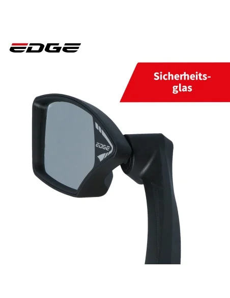 Spiegel Edge E-Bike Luxe met klem - linkse montage