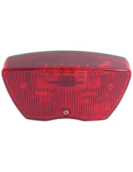 Dragerachterlicht Edge City - 3 leds inclusief batterijen (werkplaatsverpakking)