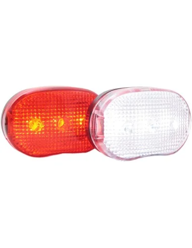 Verlichtingset Edge City - 3 Led - voor + achter - inclusief batterijen