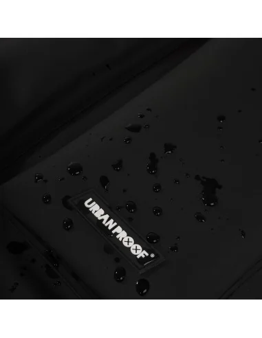 Gerecyclede shopper fietstas Urban Proof Rolltop Backpack 20 liter 34 x 13 x 46 cm - zwart