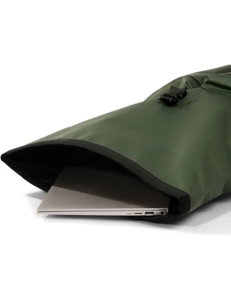 Gerecyclede shopper fietstas Urban Proof Rolltop Backpack 20 liter 34 x 13 x 46 cm - groen