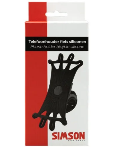 Siliconen telefoonhouder Simson voor op de fiets