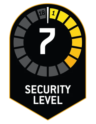 Vouwslot Trelock Two Go 80cm Xmove - zwart