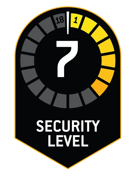 Vouwslot Trelock Two Go 80cm Xmove - zwart