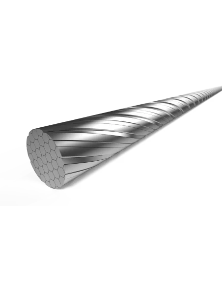 Schakel binnenkabel Elvedes 4000mm RVS Slick Ø1,1mm Shimano / Sram N-nippel (op kaart) - Zilver