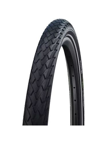 Buitenband Schwalbe Green Marathon GreenGuard 16 x 1.35"/35-349 mm - zwart met reflectie