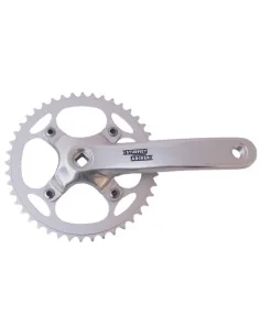 Crankstel 44T Sturmey Archer FCS750 voor 3/32" ketting - 170mm - voor vierkante as - zilver