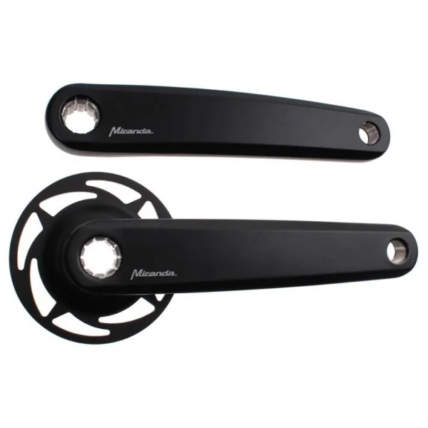 Crankset Miranda E-Bike Bosch-2 Isis Delta 170mm - zwart