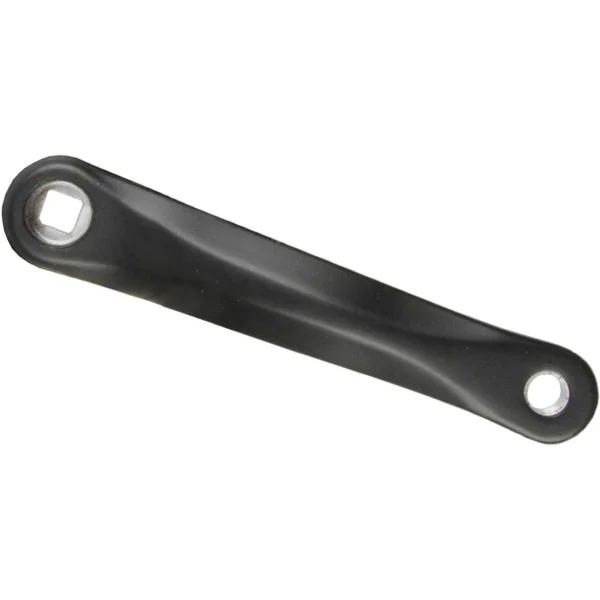 Crankarm links M-Wave Shimano 170mm aluminium - zwart