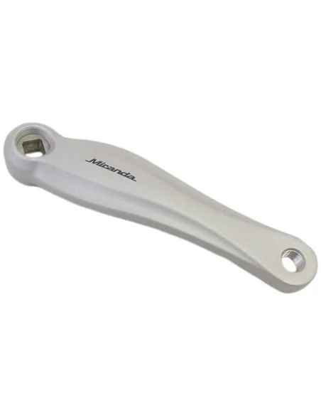 Crankarm links Miranda Beta 1 170mm mdl. Gazelle Nexus - Zilver