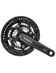Crankstel 3 x 10 speed Shimano Trekking FC-T521 met 175mm crankarm 44-32-24T Octalink - zwart