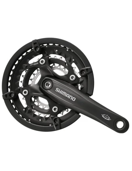 Crankstel 3 x 10 speed Shimano Trekking FC-T521 met 175mm crankarm 44-32-24T Octalink - zwart