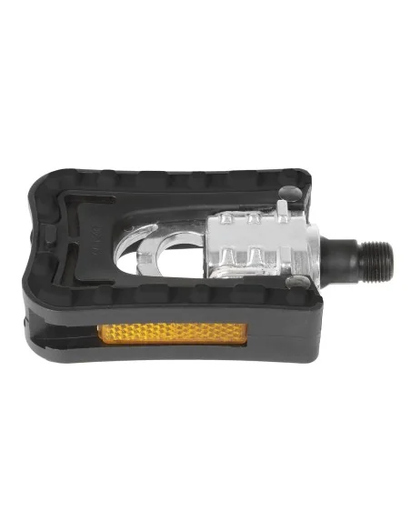 Pedaalset voor vouwfiets Exustar Steady F1 opklapbaar - zwart