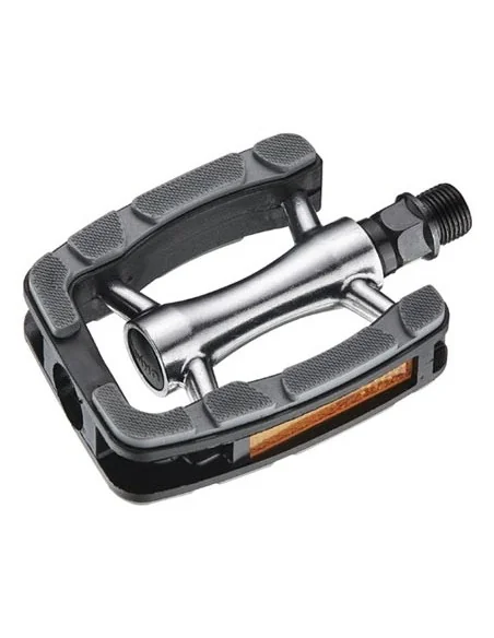 Pedaalset Marwi SP-823 aluminium huis met anti slip - grijs