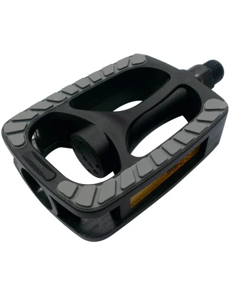 Pedaalset Marwi SP-813 PP met grijze non-slip inlay - zwart (werkplaatsverpakking)