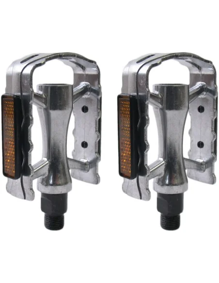 Pedaalset Marwi SP-610 aluminium - zilver (werkplaatsverpakking)