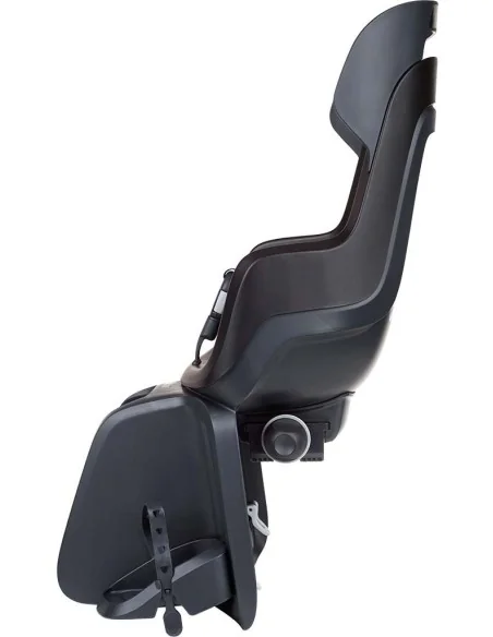 Kinderzitje achter Bobike Go Maxi met dragerbevestiging - urban black