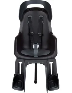 Kinderzitje achter Bobike Go Maxi met dragerbevestiging - urban black 2