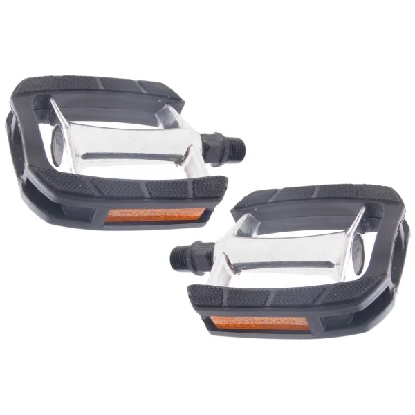 Pedaalset Edge Trekking Ultra anti-slip - zwart