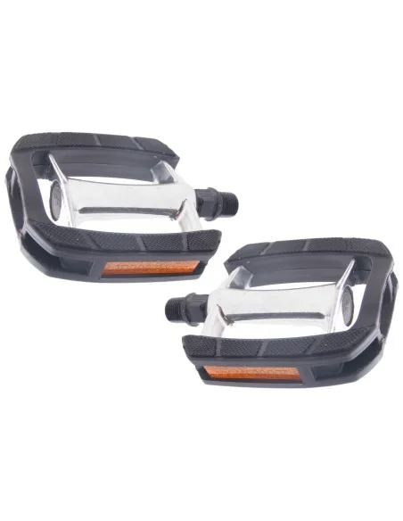 Pedaalset Edge Trekking Ultra anti-slip - zwart