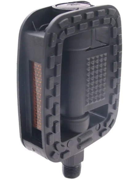 Pedaalset Edge Comfort anti-slip - zwart