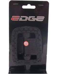 Pedaalset Edge Comfort anti-slip - zwart