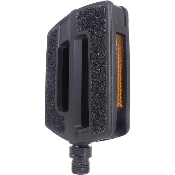 Pedaalset Edge Comfort Luxe anti slip - zwart