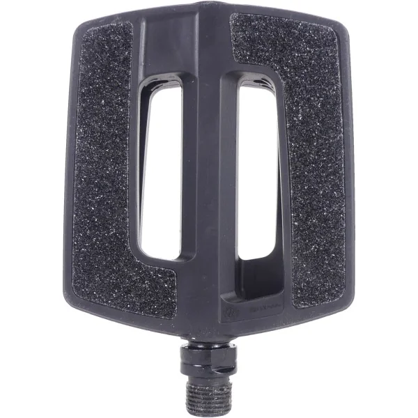 Pedaalset Edge Comfort Luxe anti slip - zwart