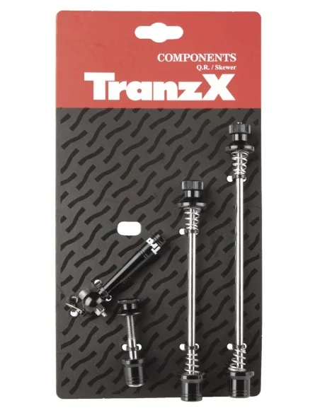 Snelspannerset Tranz X OLD 100 + 130mm - zwart