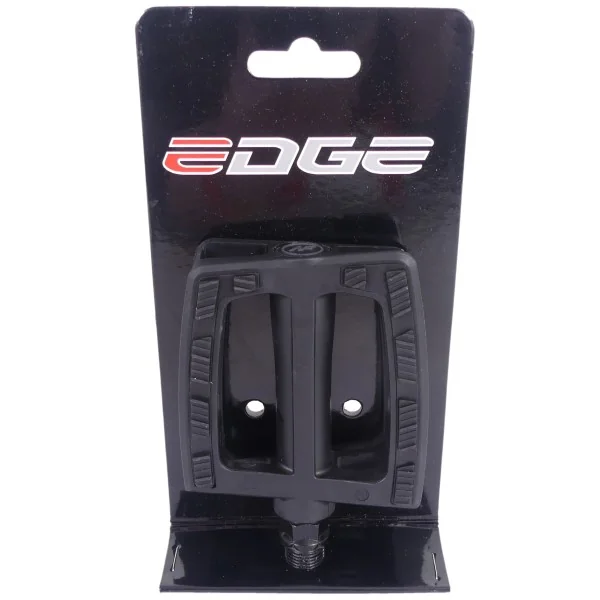 Pedaalset Edge Comfort City - zwart