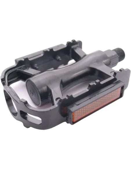 Pedaalset MTB/Trekking Edge Luxe aluminium - zwart