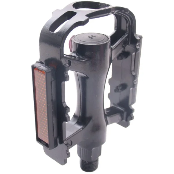 Pedaalset MTB/Trekking Edge Luxe aluminium - zwart