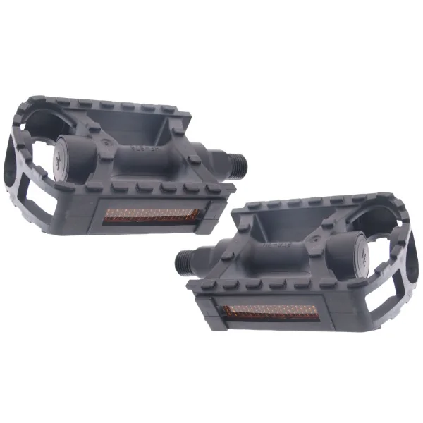 Pedaalset MTB Edge Eco kunststof - zwart