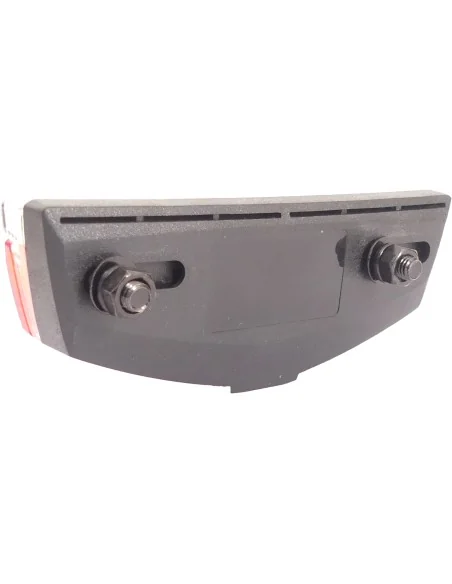 Dragerachterlicht Edge City Slimline - 80mm - incl. batterijen