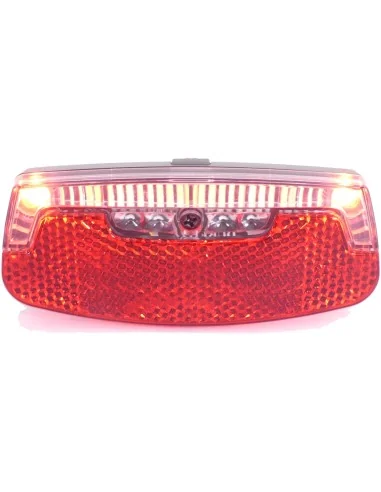 Dragerachterlicht Edge Safe - Led - 80mm incl batterijen