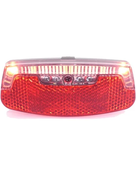 Dragerachterlicht Edge Safe - Led - 80mm incl batterijen