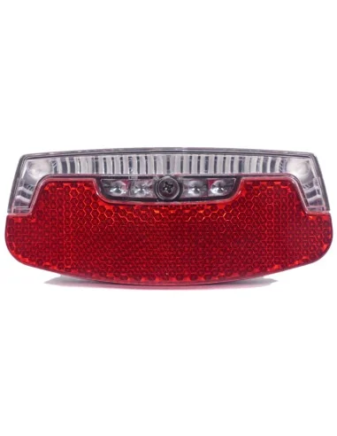 Dragerachterlicht Edge Safe - Led - 80mm incl batterijen