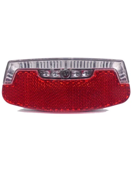 Dragerachterlicht Edge Safe - Led - 80mm incl batterijen