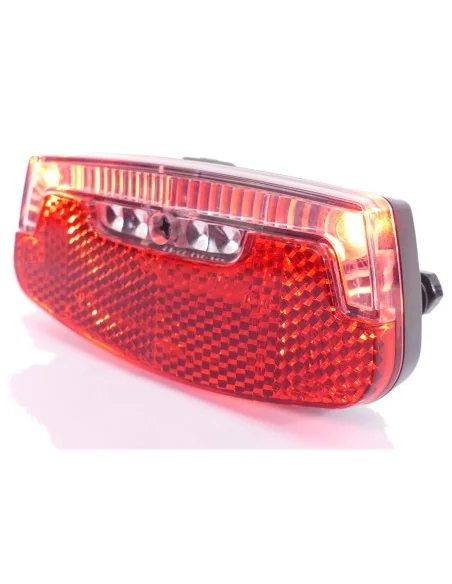 Dragerachterlicht Edge Safe - Led - 80mm incl batterijen