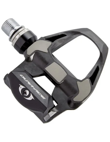 Pedaalset Shimano Dura Ace SPD-SL PD9100 met plaatjes SM-SH12 carbon