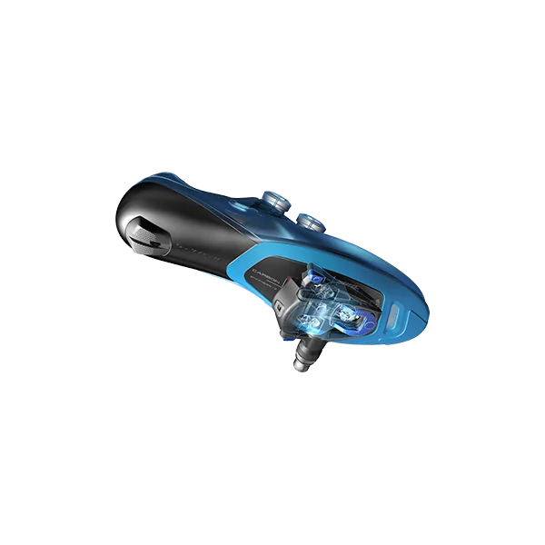 Pedaalset Shimano Dura Ace SPD-SL PD9100 met plaatjes SM-SH12 carbon