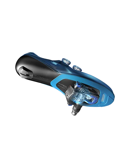 Pedaalset Shimano Dura Ace SPD-SL PD9100 met plaatjes SM-SH12 carbon