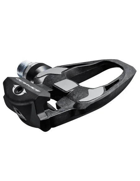 Pedaalset Shimano Dura Ace SPD-SL PD9100 met plaatjes SM-SH12 carbon